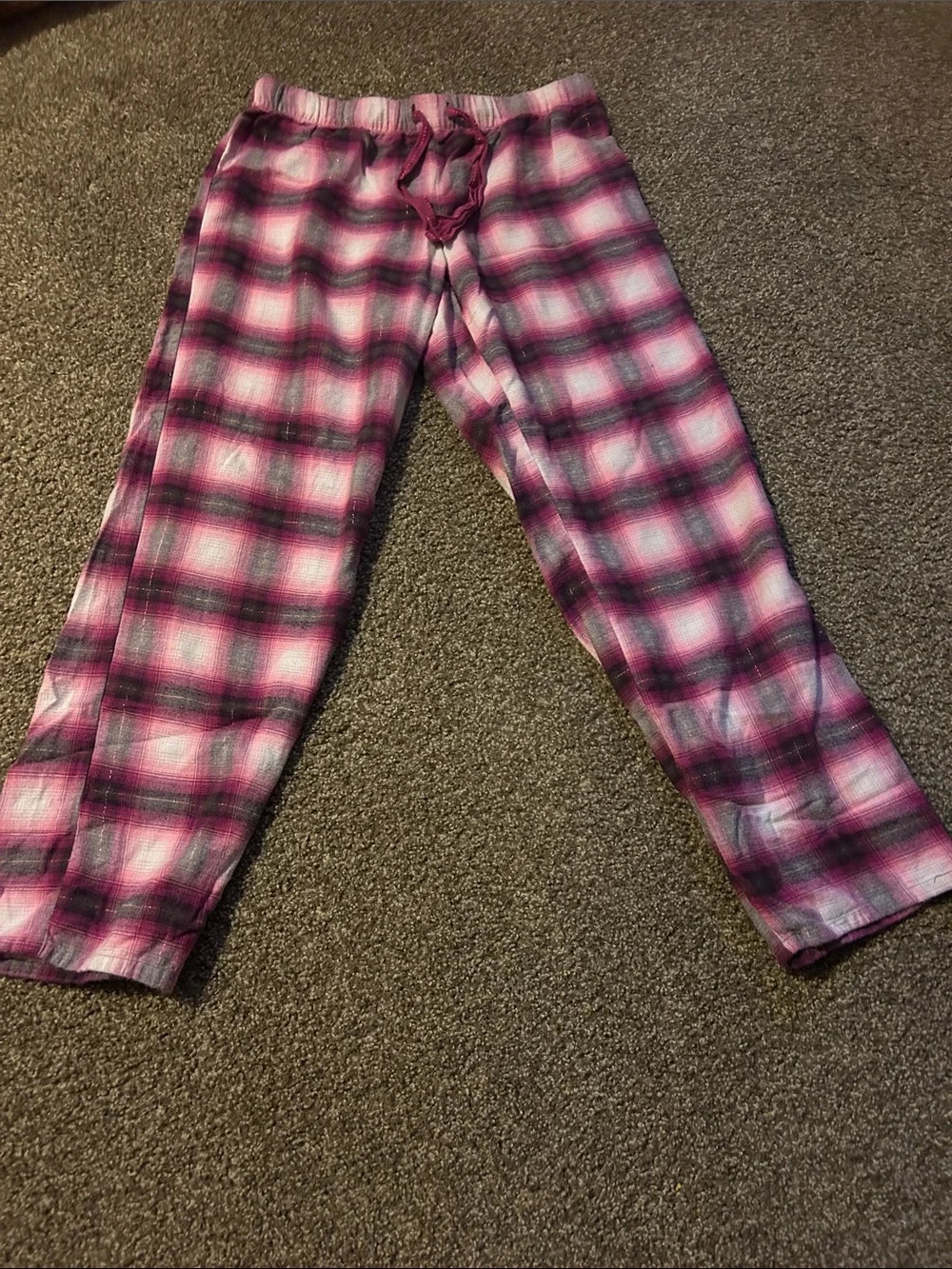 Xhilaration Purple Plaid Sleep Pants